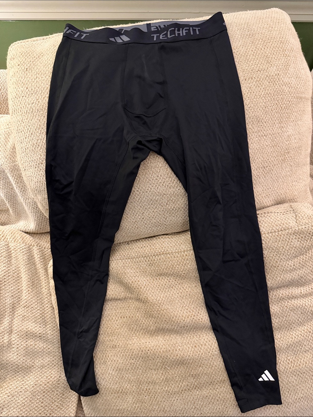adidas Techfit Aeroready Men's Black tights, size L